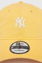 New Era șapcă de baseball din bumbac 60435111 galben SS24