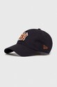 New Era czapka z daszkiem bawełniana bawełna granatowy 60435079