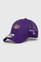 fioletowy New Era czapka z daszkiem Unisex