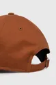 Хлопковая кепка New Era коричневый