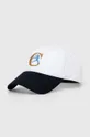 λευκό Βαμβακερό καπέλο του μπέιζμπολ Champion Unisex