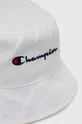 Bombažni klobuk Champion bela