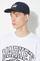 Aries cotton baseball cap Temple Cap SUAR90016 navy