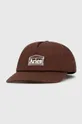 brown Aries cotton baseball cap Temple Cap Unisex