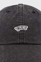 Vans denim baseball cap Premium Standards Logo Curved Bill LX VN000GW7BLK1 black SS24