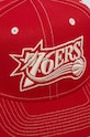 Šiltovka Mitchell&Ness NBA PHILADELPHIA 76ERS HHSS6725.P76YYPPPRED1 červená SS24