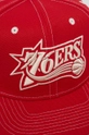 Mitchell&Ness berretto da baseball NBA PHILADELPHIA 76ERS rosso