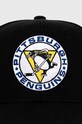 Mitchell&Ness czapka z daszkiem NHL PITTSBURGH PENGUINS HHSS5370.PPEYYPPPBLCK czarny SS24