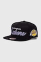 Mitchell&Ness czapka z daszkiem z domieszką wełny NBA LOS ANGELES LAKERS z domieszką wełny czarny HHSS3280.LALYYPPPBLCK