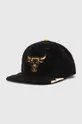 czarny Mitchell&Ness czapka z daszkiem NBA CHICAGO BULLS Unisex