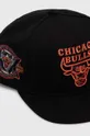 Mitchell&Ness berretto da baseball in cotone NBA CHICAGO BULLS nero