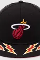 Καπέλο Mitchell&Ness NBA MIAMI HEAT μαύρο