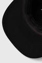 Market czapka z daszkiem bawełniana Fragile 6 Panel Hat 390000438 czarny