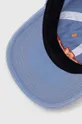 niebieski Butter Goods czapka z daszkiem bawełniana Swirl 6 Panel Cap