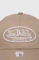 Von Dutch pamut baseball sapka bézs