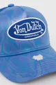 Von Dutch czapka z daszkiem niebieski