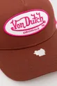 Кепка Von Dutch коричневий