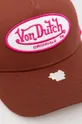 Кепка Von Dutch коричневый