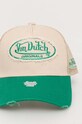Von Dutch czapka z daszkiem 7030716 zielony SS24