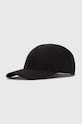 C.P. Company czapka z daszkiem Chrome-R Logo Cap aplikacja czarny 16CMAC147A005904A