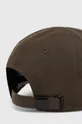 Βαμβακερό καπέλο του μπέιζμπολ C.P. Company Gabardine πράσινο