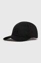 C.P. Company czapka z daszkiem bawełniana Gabardine aplikacja czarny 16CMAC282A006288A