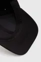 negru C.P. Company șapcă de baseball din bumbac Gabardine