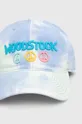Bombažna bejzbolska kapa American Needle Woodstock modra