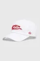 biały American Needle czapka z daszkiem bawełniana Ballpark Unisex