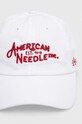 Хлопковая кепка American Needle Ballpark SMU674A.2201A белый SS24