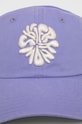 Peak Performance czapka z daszkiem bawełniana G79757 fioletowy SS24