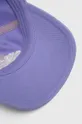 fioletowy Peak Performance czapka z daszkiem bawełniana