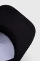 μαύρο Βαμβακερό καπέλο του μπέιζμπολ Rossignol