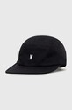 Norse Projects cotton baseball cap Twill 5 Panel Cap plain black N80.0126.9999
