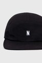 Norse Projects cotton baseball cap Twill 5 Panel Cap N80.0126.9999 black SS24