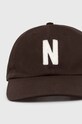 Norse Projects cotton baseball cap Felt N Twill Sports Cap N80.0128.2022 brown SS24