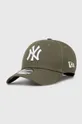 zielony New Era czapka z daszkiem bawełniana 9Forty New York Yankees Unisex