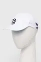 bianco Compressport berretto da baseball Pro Racing Cap Unisex