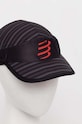 Шапка с козирка Compressport Pro Racing Cap CU00003B черен SS24