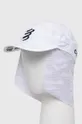 λευκό Καπέλο Compressport Ice Cap Sun Shade Unisex