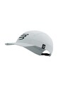 Compressport czapka z daszkiem 5 Panel Light Cap wzorzyste biały CU00097B