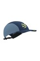 Kšiltovka Compressport 5 Panel Light Cap potisk modrá CU00097B