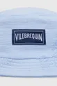 Bavlnený klobúk Vilebrequin BOHEME tyrkysová