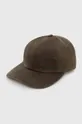 зелен Памучна шапка с козирка Filson Oil Tin Low Profile Logge Унисекс