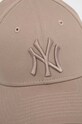 Βαμβακερό καπέλο του μπέιζμπολ New Era 9FORTY NEW YORK YANKEES 60503374 μπεζ SS24