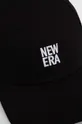 Βαμβακερό καπέλο του μπέιζμπολ New Era 9FORTY μαύρο