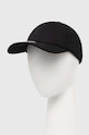 VETEMENTS cotton baseball cap Ring Cap plain black UE64CA300B