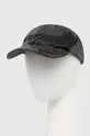 czarny VETEMENTS czapka z daszkiem bawełniana Flame Logo Cap Unisex