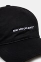 MKI MIYUKI ZOKU șapcă de baseball din bumbac Classic Ball Cap CLASSIC.BALL.CAP negru SS24