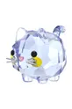 Dekoracija Swarovski Chubby Cats transparentna